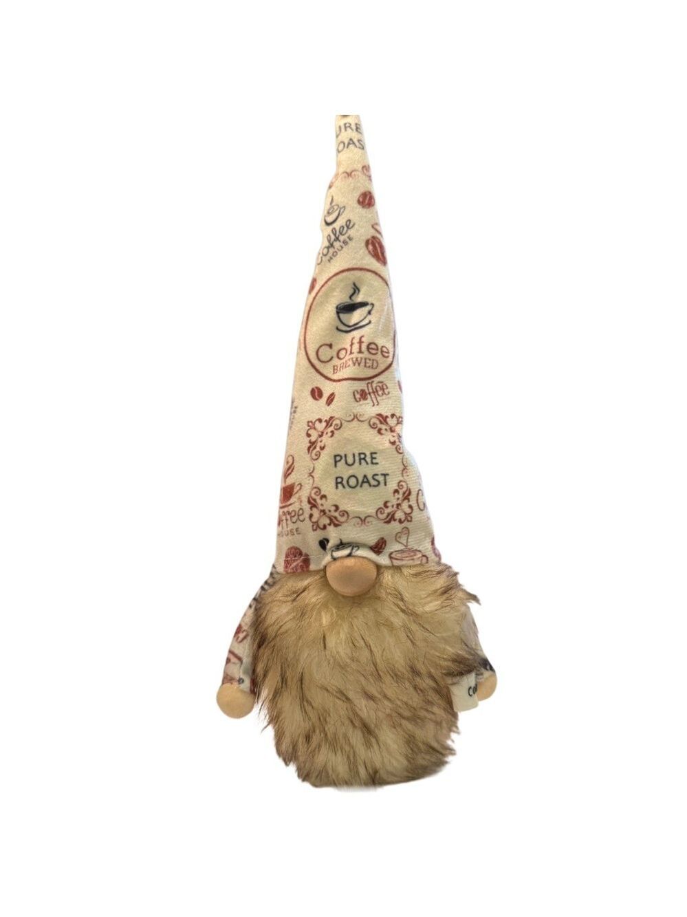 Coffee Gnomes Plush Farmhouse Gnome Decoration